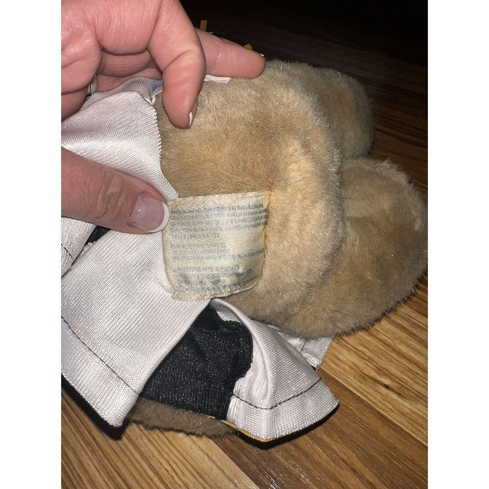 Vintage Build A Bear Teddy Pittsburgh Steelers NFL Football Cheerleader - Picture 5 of 6